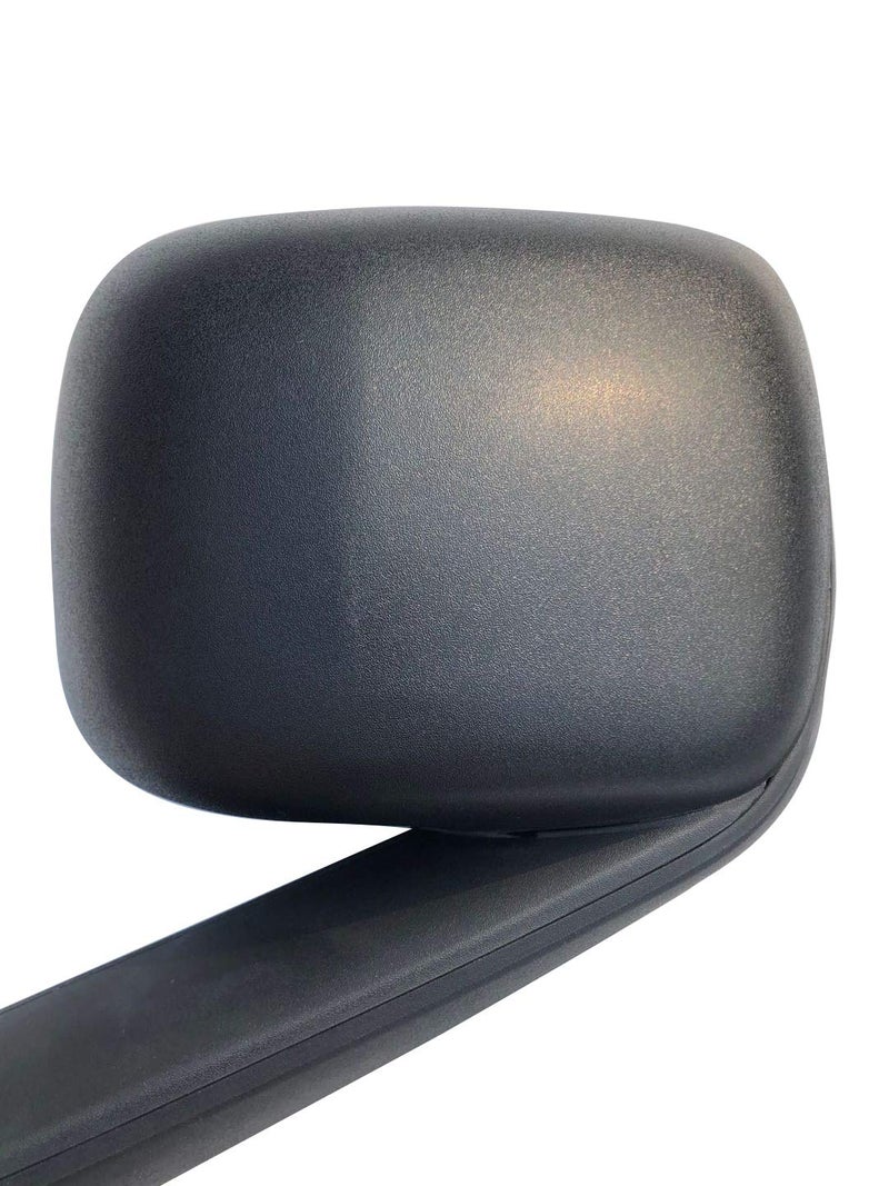 LONGLING Replacement Chrome Hood Mirror Fit Freightliner Cascadia 2018-onward (Black Driver (LH) Side) - Image 3